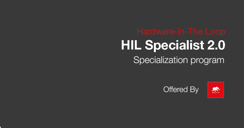 HIL Specialist cover logo